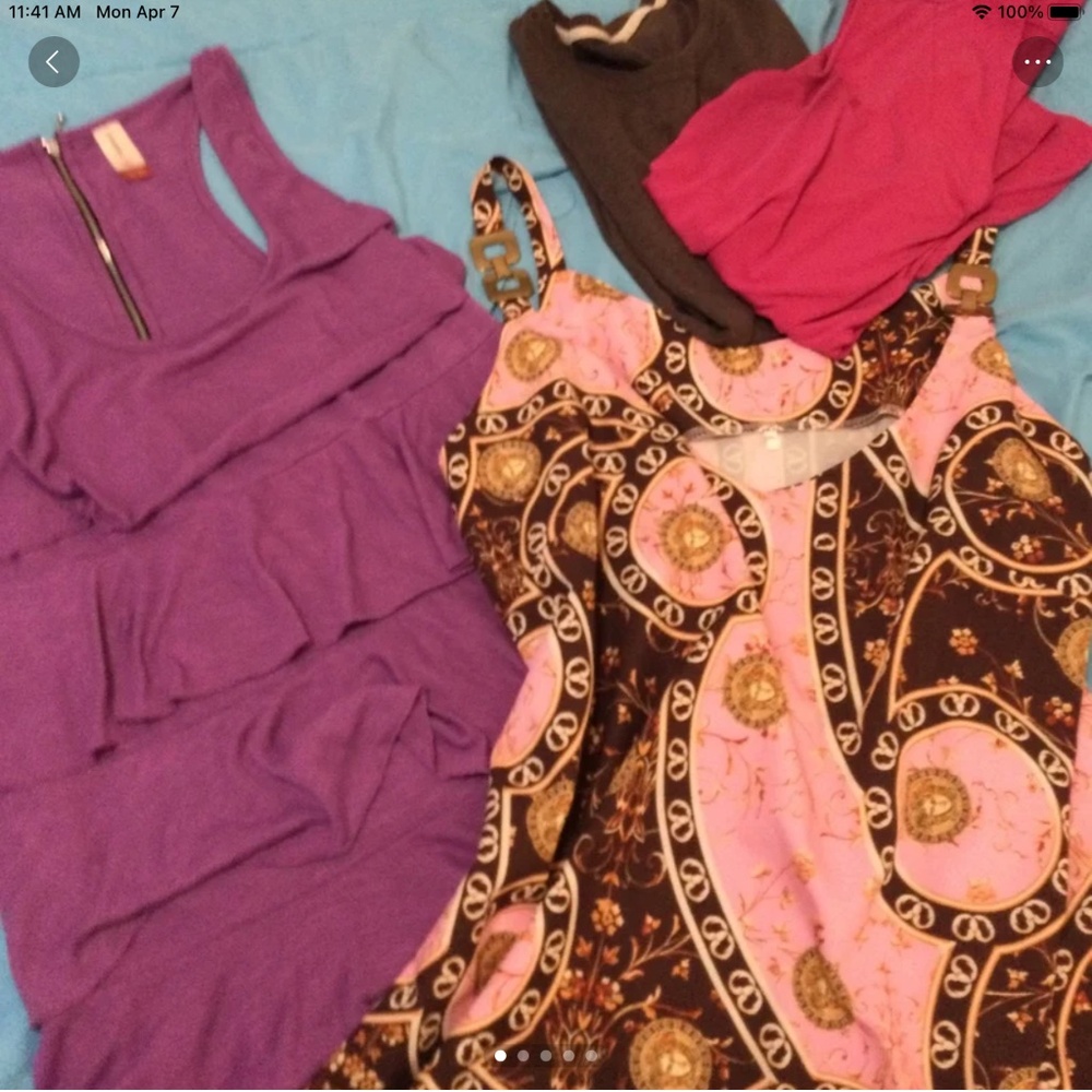 Lot of 4 womens shirts size XL